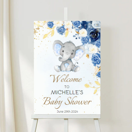 Baby Shower Welcome Sign