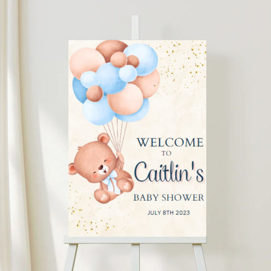 Baby Shower Welcome Sign