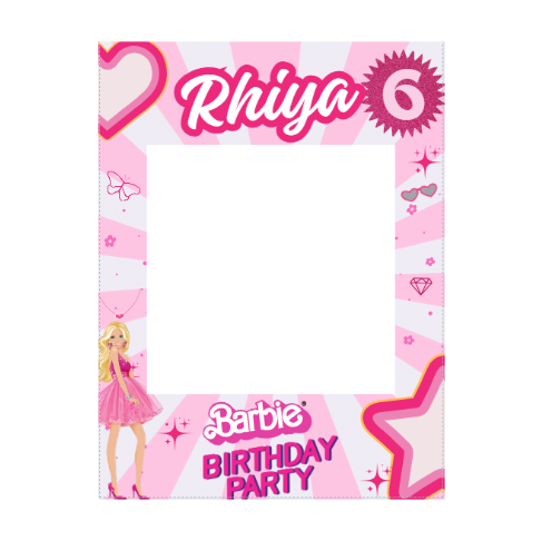 Barbie Selfie Photo Frame