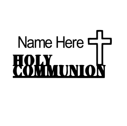 Holy Communion Cake topper