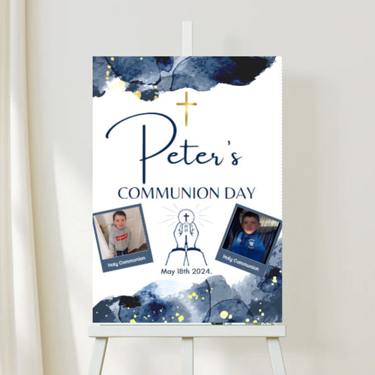 Communion Day Welcome Sign