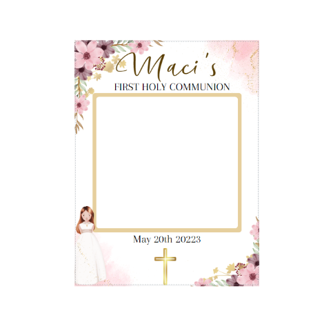 Holy communion photo frame