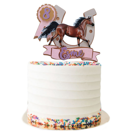 Custom Horse Cake Topper