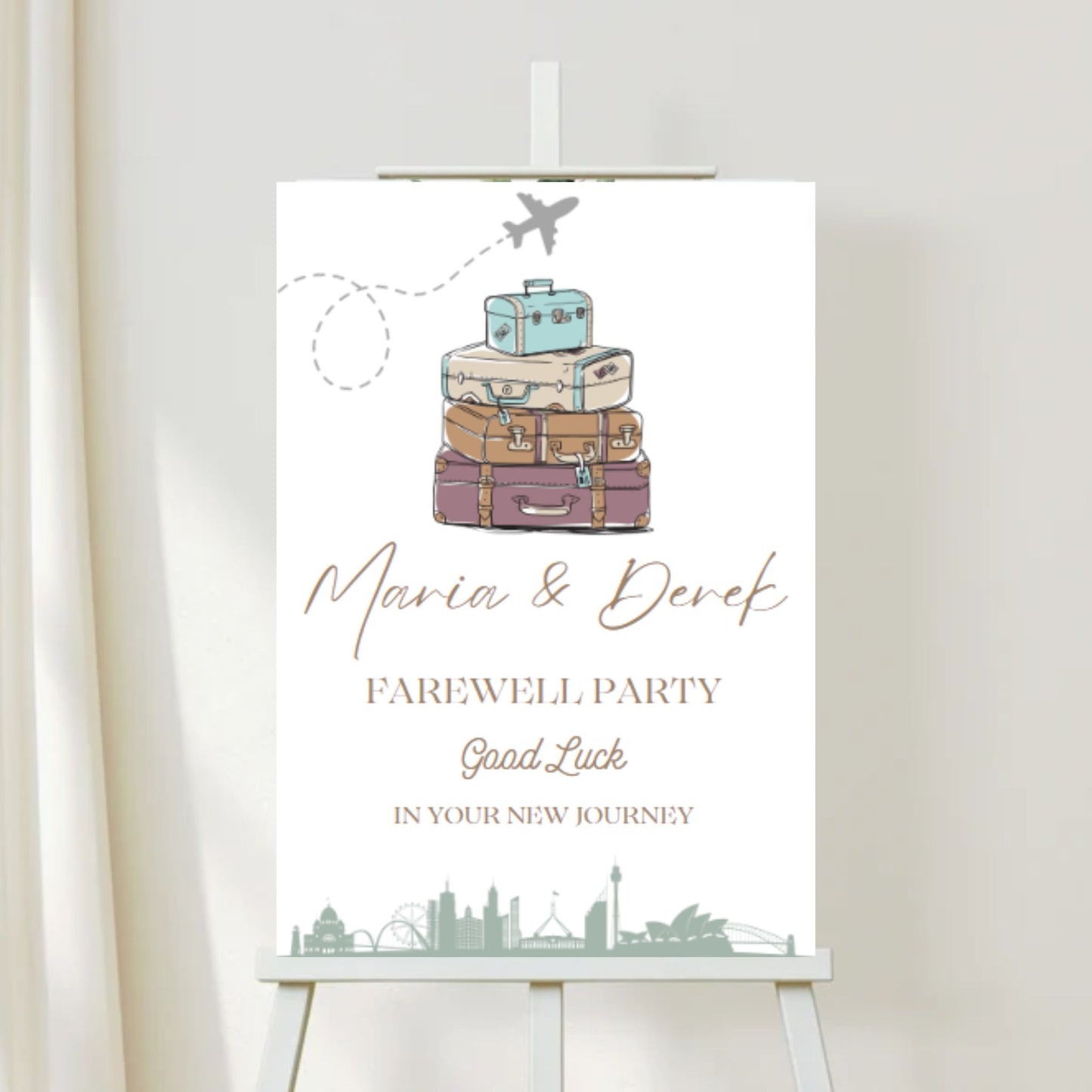 Farewell Party Welcome Sign