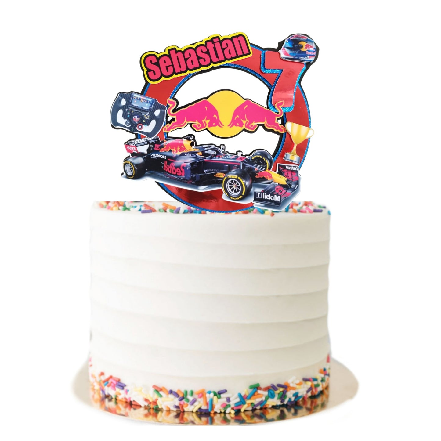 Formula 1 Cake Topper