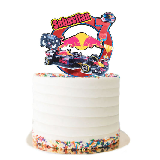 Formula 1 Cake Topper