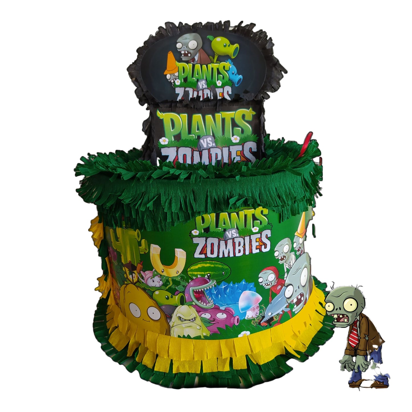 Gamer Plants Zombies Piñata