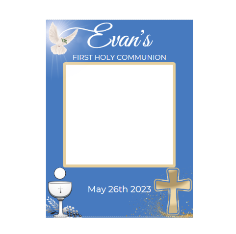 Holy communion photo frame