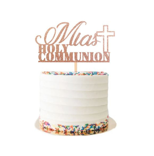 Holy communion cake topper