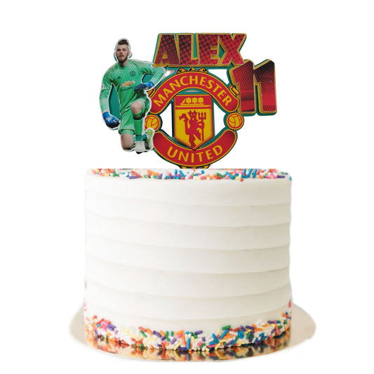 Manchester United Cake Topper