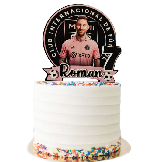 Messi - Miami Cake Topper