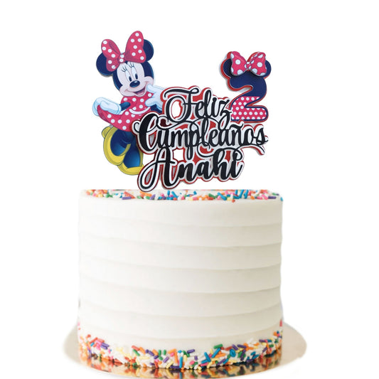 Mini Mouse Cake Topper