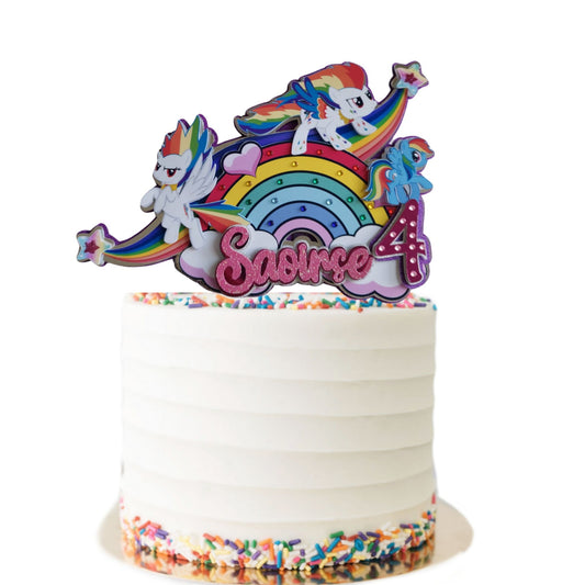 My Little Pony Cake Topper