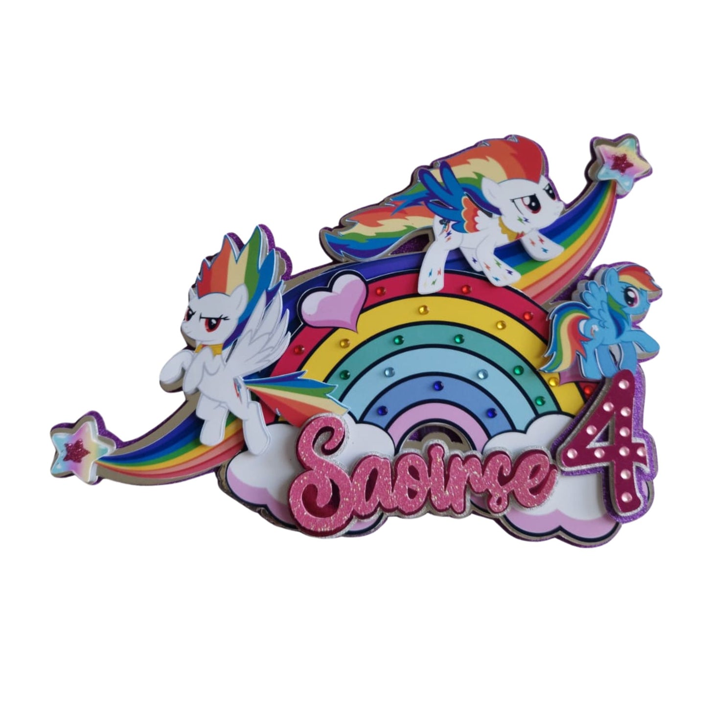 My Little Pony Cake Topper