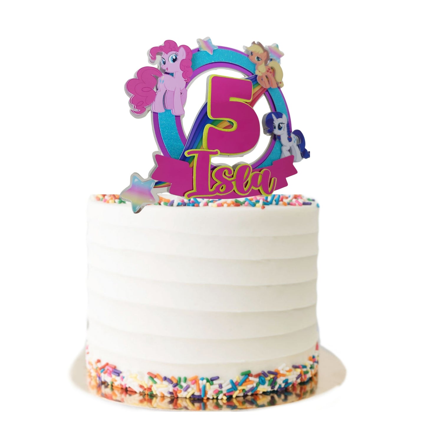 My Little Pony Cake Topper