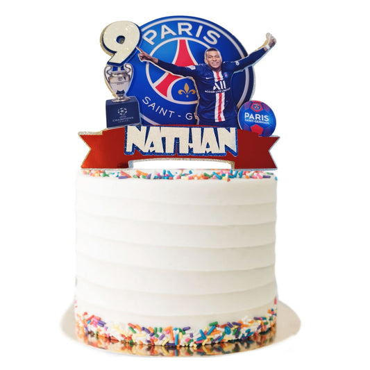 PSG-Mbappe Cake Topper