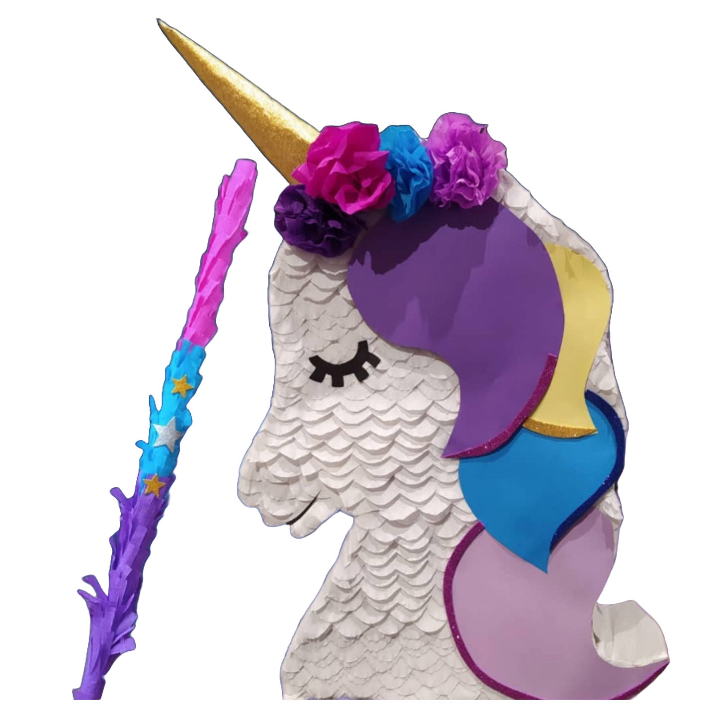 Unicorn Head Pinata