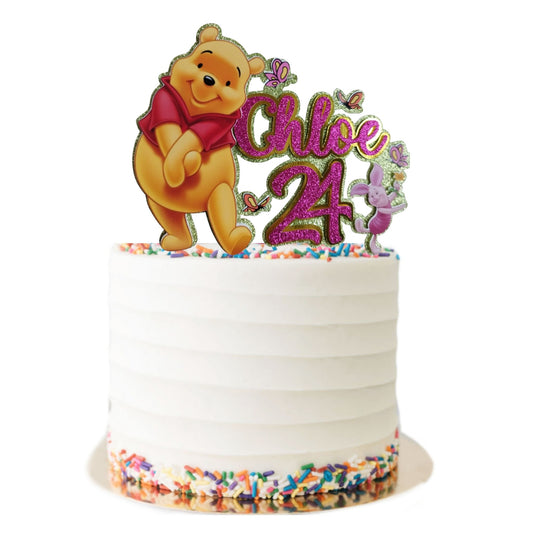 Winnie the pooh Cake Topper